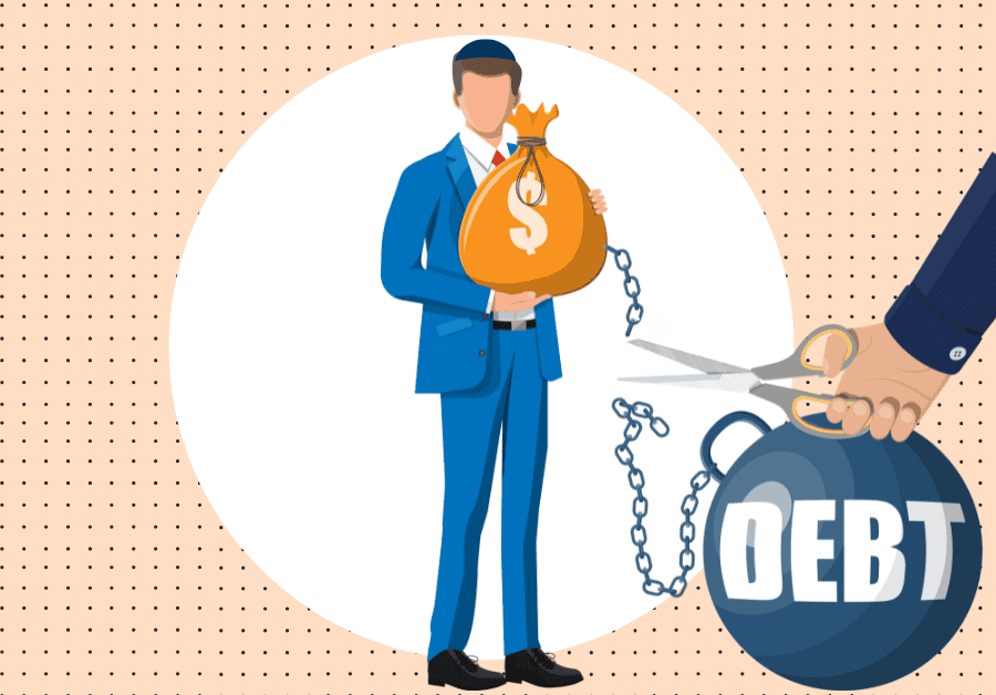 free from debt