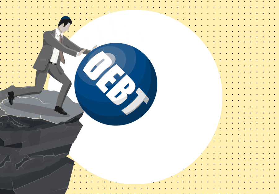 free from debt